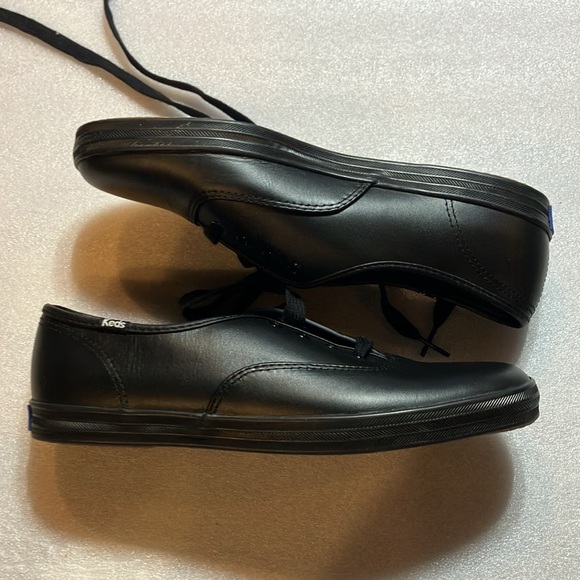 Leather keds black size 8. Unworn. - Picture 4 of 5